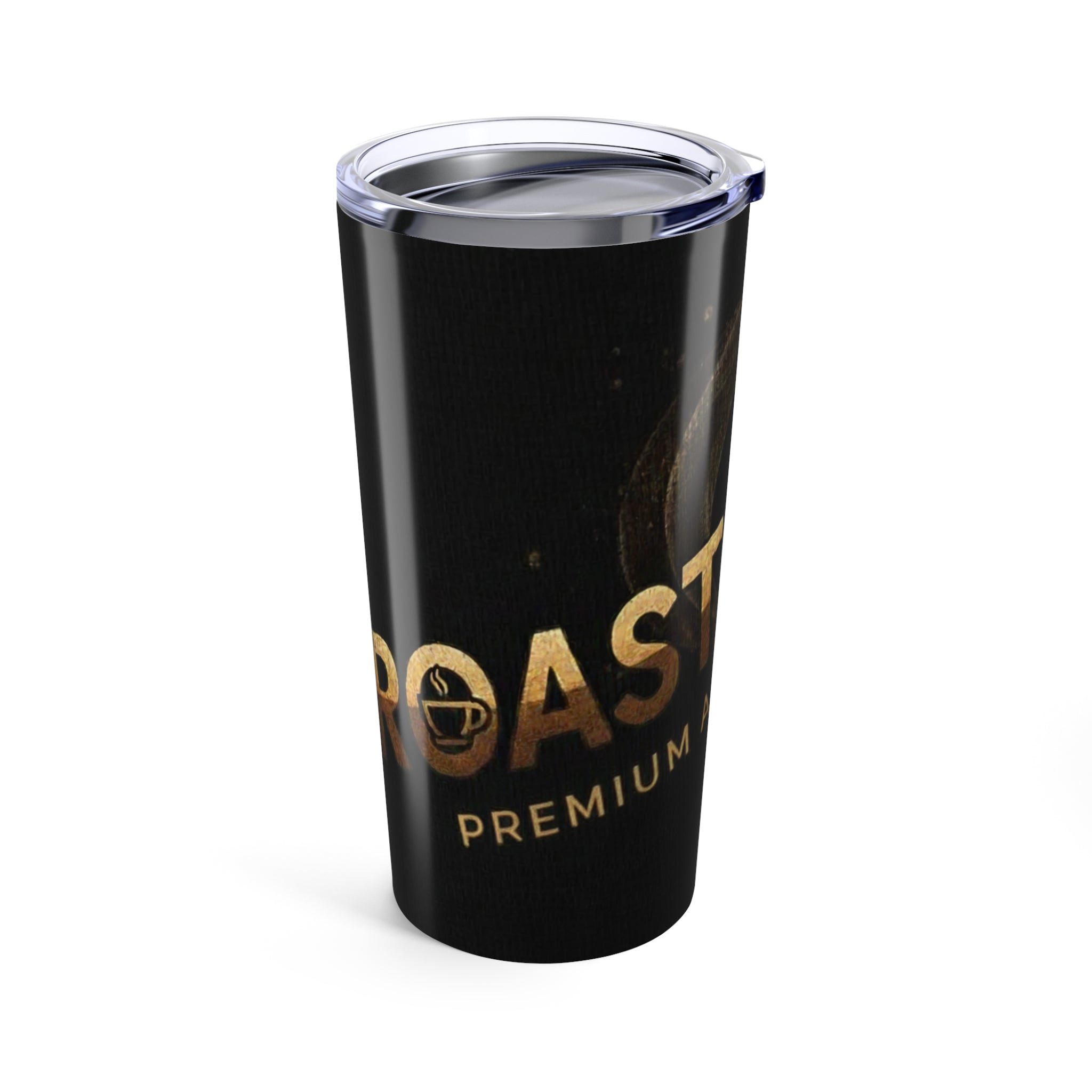 20oz Coffee Roaster Tumbler – Insulated Travel Cup with Coffee Bean & Steam Design