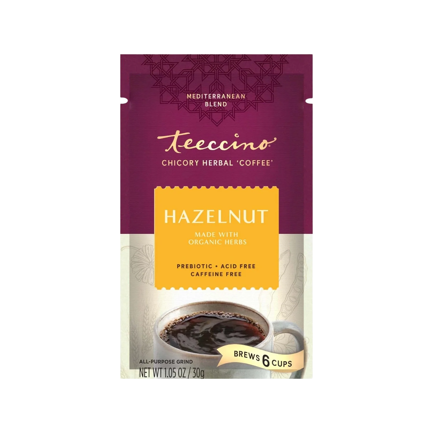 Hazelnut Chicory Herbal Coffee